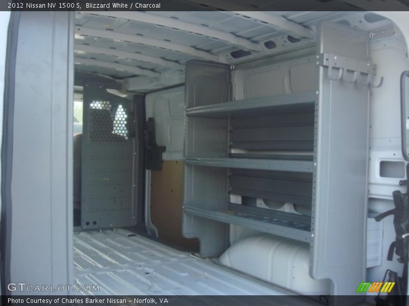 Blizzard White / Charcoal 2012 Nissan NV 1500 S