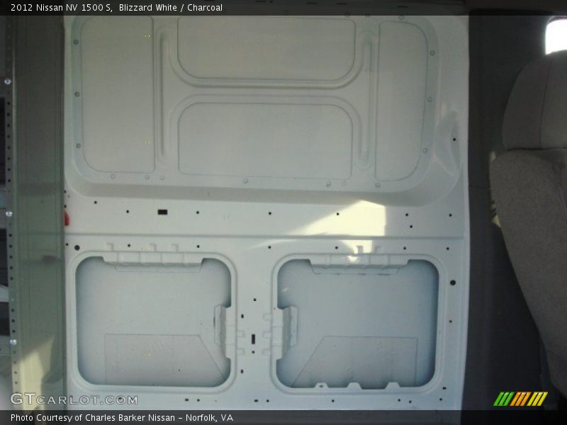 Blizzard White / Charcoal 2012 Nissan NV 1500 S