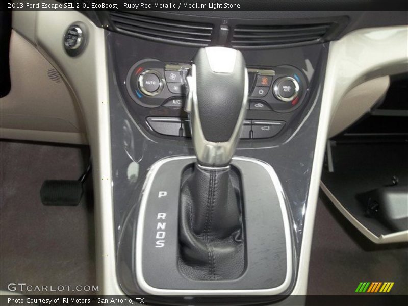 2013 Escape SEL 2.0L EcoBoost 6 Speed SelectShift Automatic Shifter