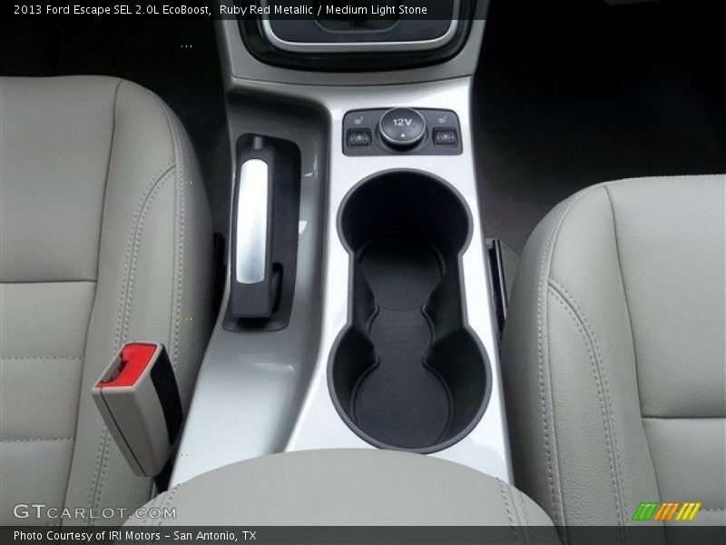 Ruby Red Metallic / Medium Light Stone 2013 Ford Escape SEL 2.0L EcoBoost