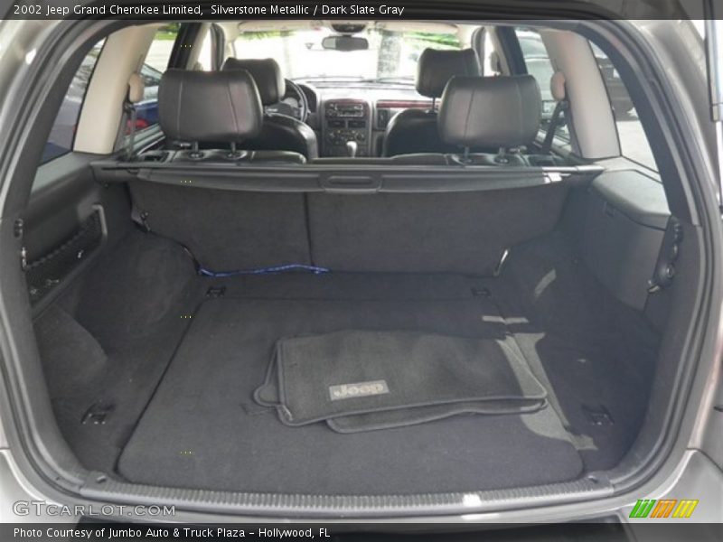 Silverstone Metallic / Dark Slate Gray 2002 Jeep Grand Cherokee Limited