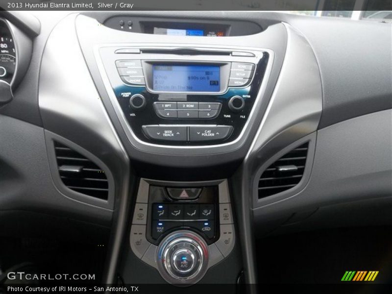 Silver / Gray 2013 Hyundai Elantra Limited
