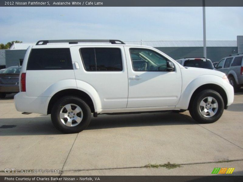 Avalanche White / Cafe Latte 2012 Nissan Pathfinder S