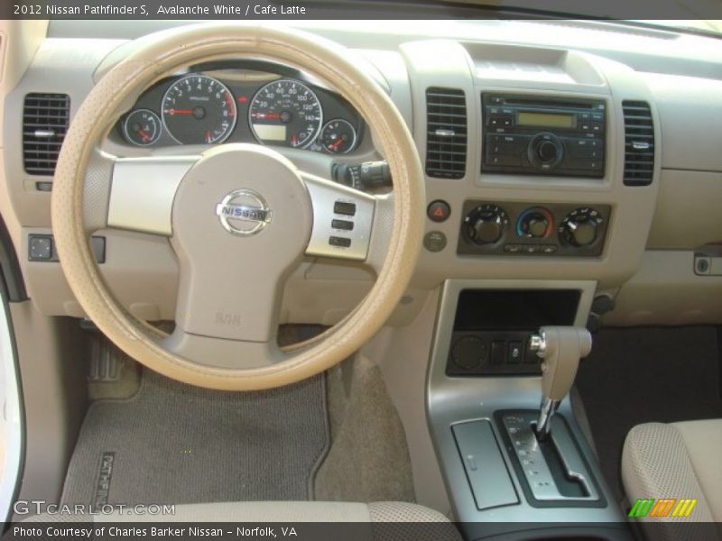 Avalanche White / Cafe Latte 2012 Nissan Pathfinder S