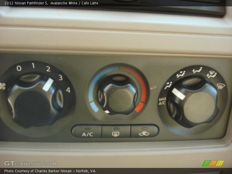 Avalanche White / Cafe Latte 2012 Nissan Pathfinder S