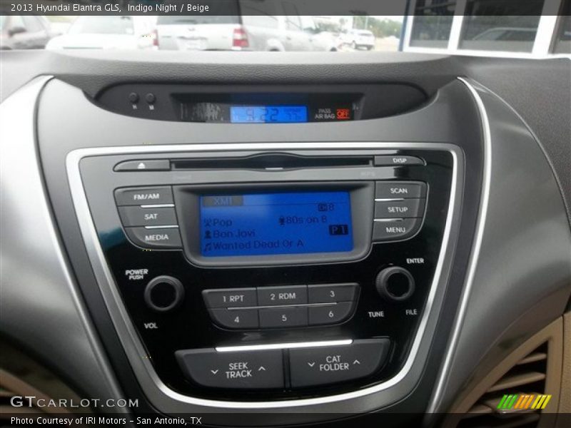 Indigo Night / Beige 2013 Hyundai Elantra GLS