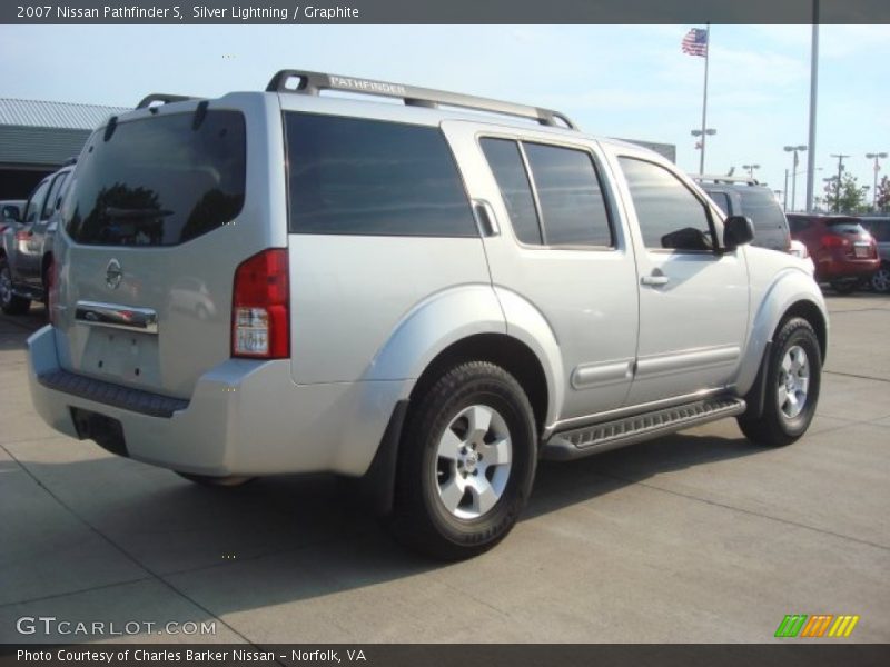 Silver Lightning / Graphite 2007 Nissan Pathfinder S