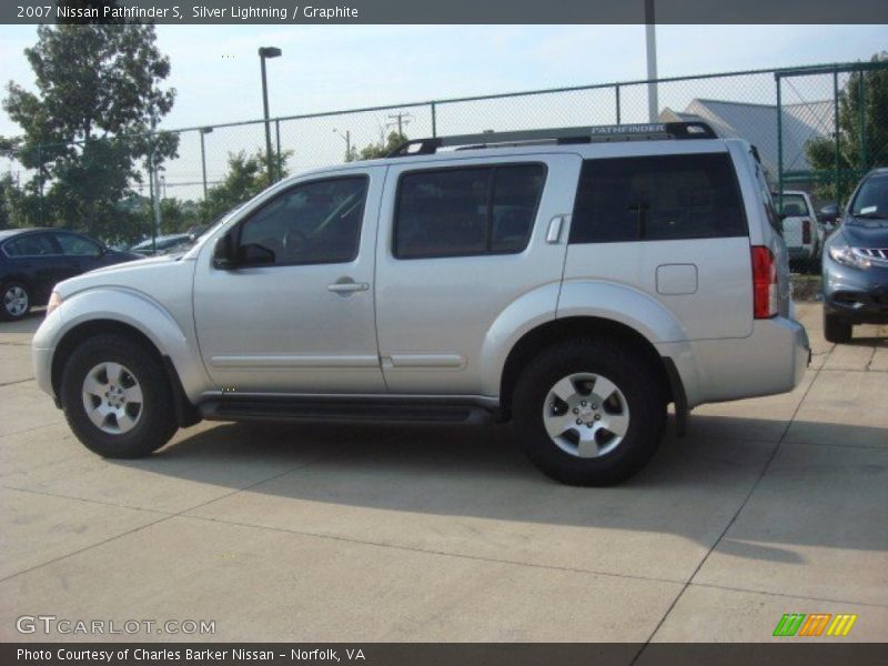 Silver Lightning / Graphite 2007 Nissan Pathfinder S
