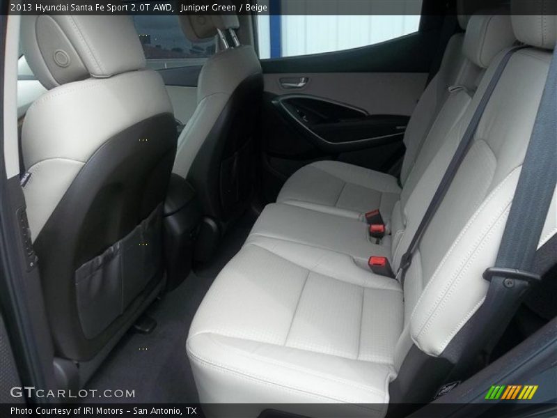 Juniper Green / Beige 2013 Hyundai Santa Fe Sport 2.0T AWD