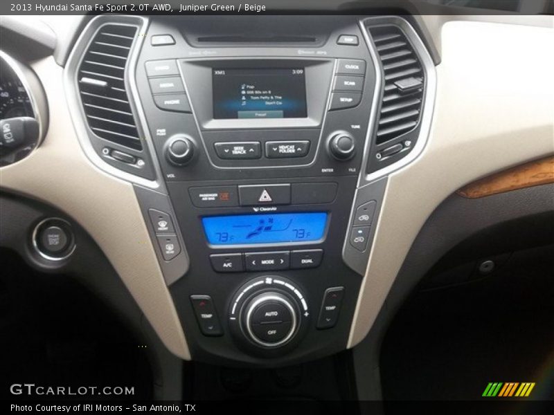 Juniper Green / Beige 2013 Hyundai Santa Fe Sport 2.0T AWD