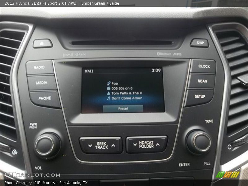 Juniper Green / Beige 2013 Hyundai Santa Fe Sport 2.0T AWD