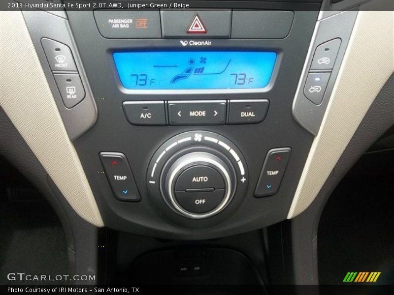 Juniper Green / Beige 2013 Hyundai Santa Fe Sport 2.0T AWD