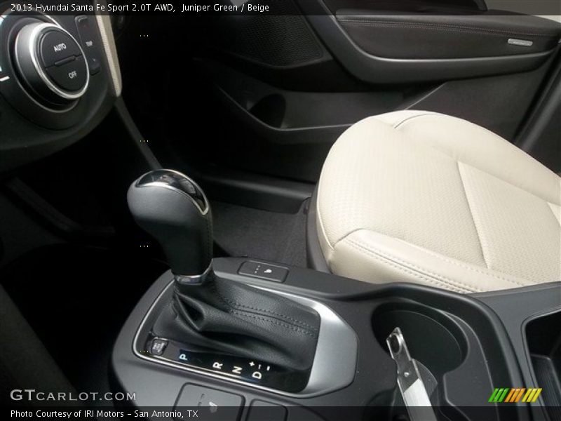 Juniper Green / Beige 2013 Hyundai Santa Fe Sport 2.0T AWD
