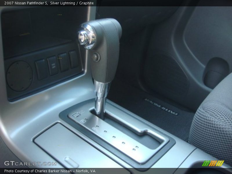 Silver Lightning / Graphite 2007 Nissan Pathfinder S
