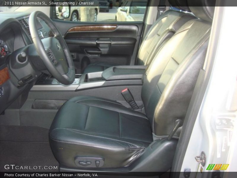 Silver Lightning / Charcoal 2011 Nissan Armada SL