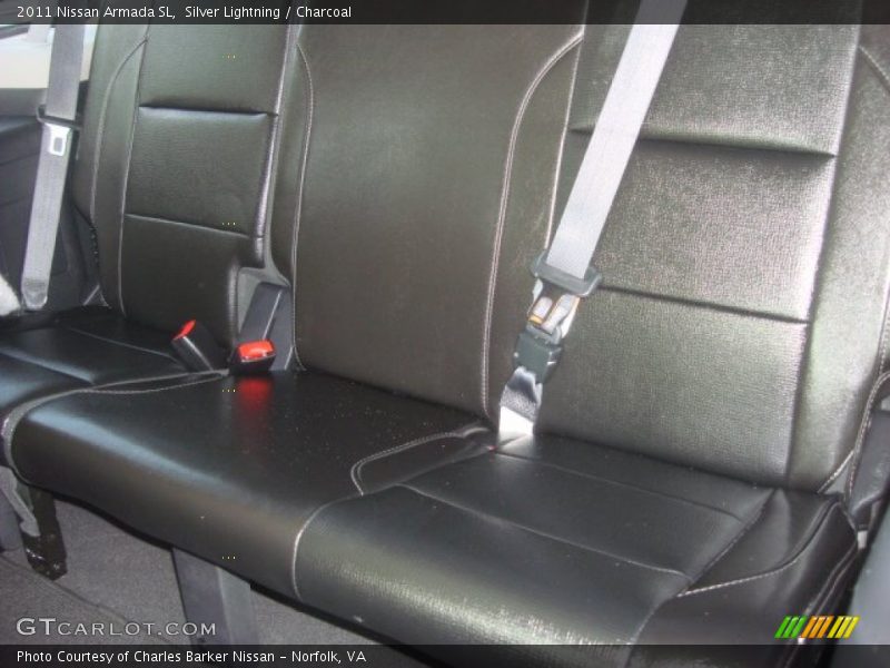 Silver Lightning / Charcoal 2011 Nissan Armada SL