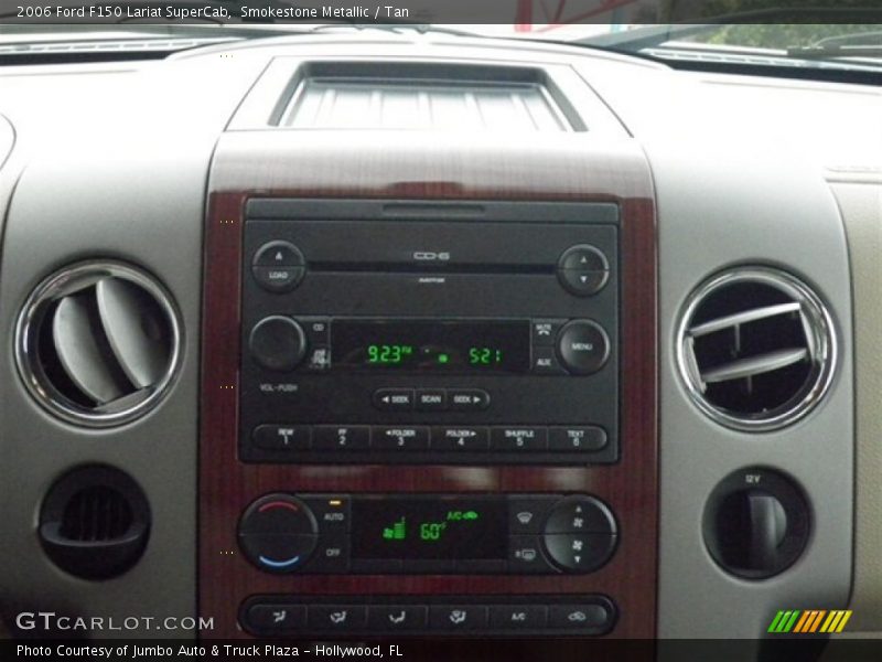 Smokestone Metallic / Tan 2006 Ford F150 Lariat SuperCab