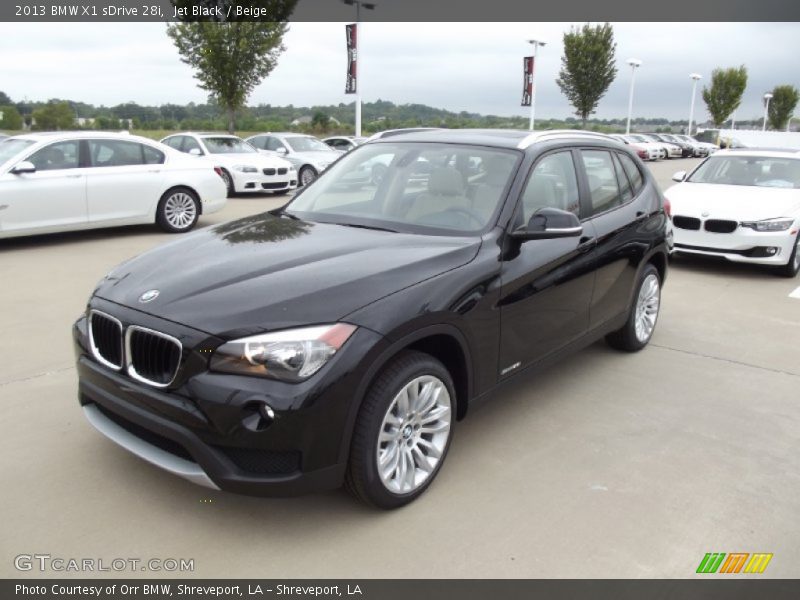 Jet Black / Beige 2013 BMW X1 sDrive 28i