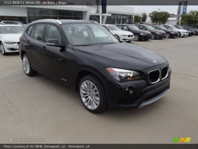 Jet Black / Beige 2013 BMW X1 sDrive 28i