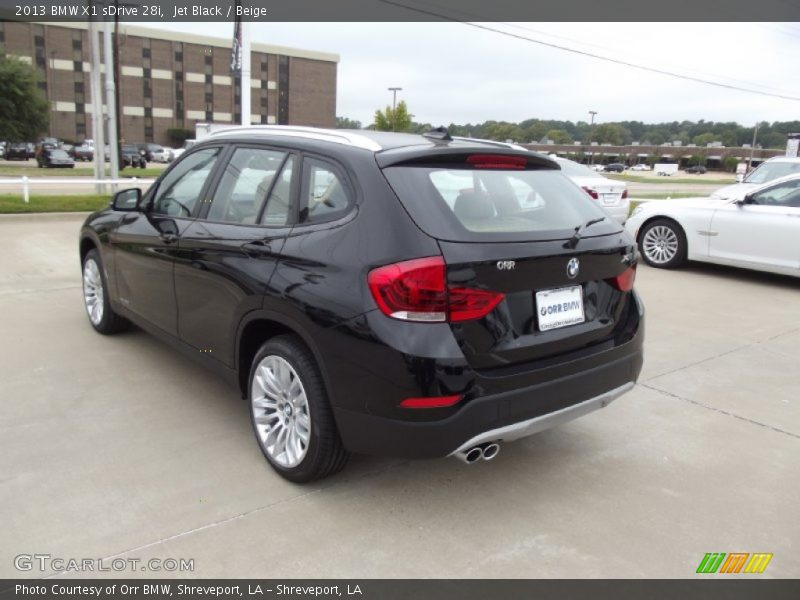 Jet Black / Beige 2013 BMW X1 sDrive 28i