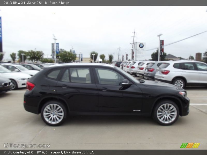 Jet Black / Beige 2013 BMW X1 sDrive 28i