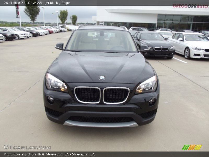 Jet Black / Beige 2013 BMW X1 sDrive 28i