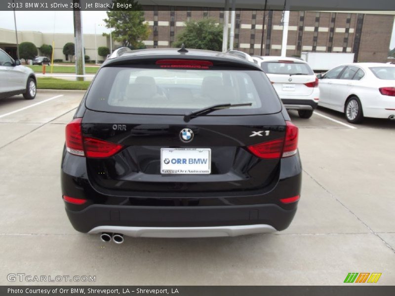 Jet Black / Beige 2013 BMW X1 sDrive 28i