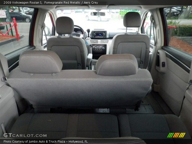 Pomegranate Red Metallic / Aero Grey 2009 Volkswagen Routan S