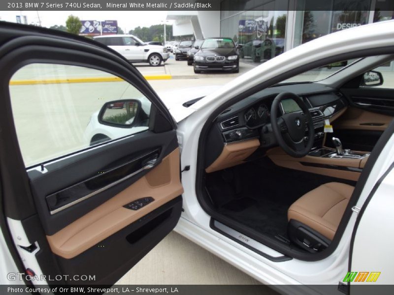  2013 7 Series 740Li Sedan Saddle/Black Interior