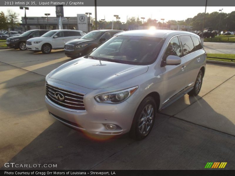 Liquid Platinum / Graphite 2013 Infiniti JX 35