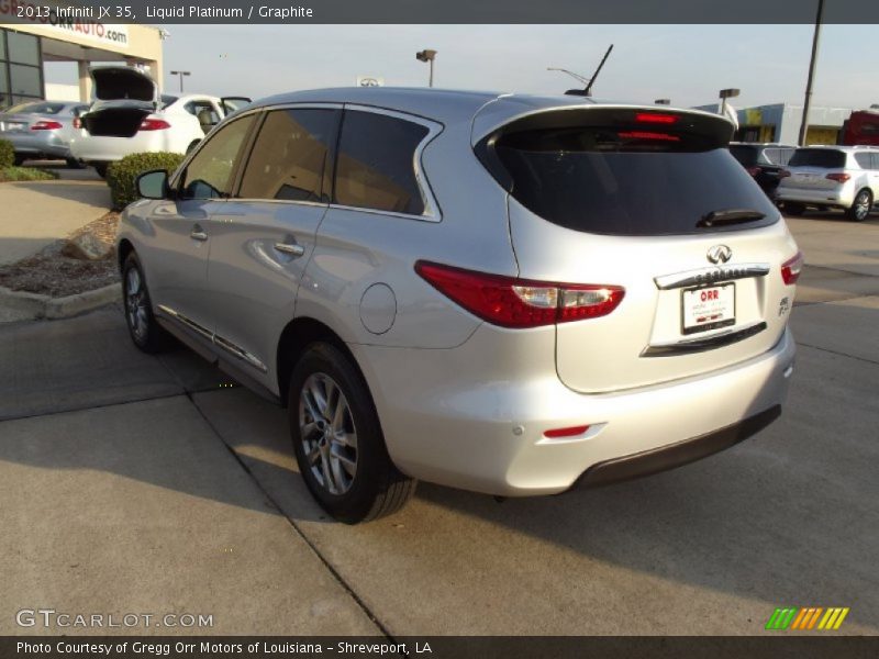Liquid Platinum / Graphite 2013 Infiniti JX 35