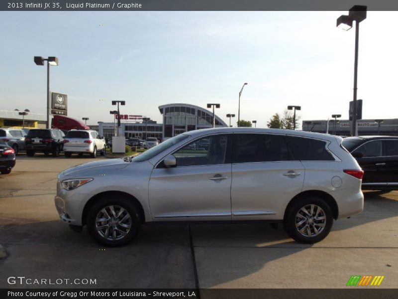 Liquid Platinum / Graphite 2013 Infiniti JX 35