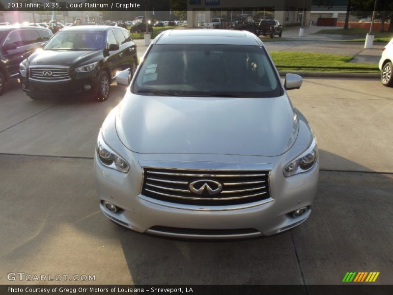 Liquid Platinum / Graphite 2013 Infiniti JX 35