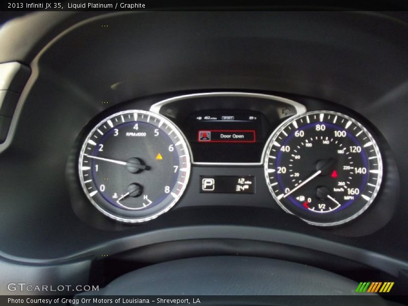 Liquid Platinum / Graphite 2013 Infiniti JX 35