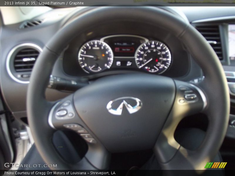 Liquid Platinum / Graphite 2013 Infiniti JX 35