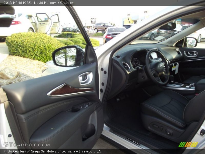 Liquid Platinum / Graphite 2013 Infiniti JX 35