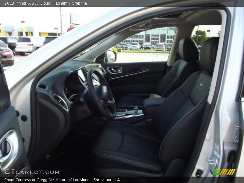 Liquid Platinum / Graphite 2013 Infiniti JX 35
