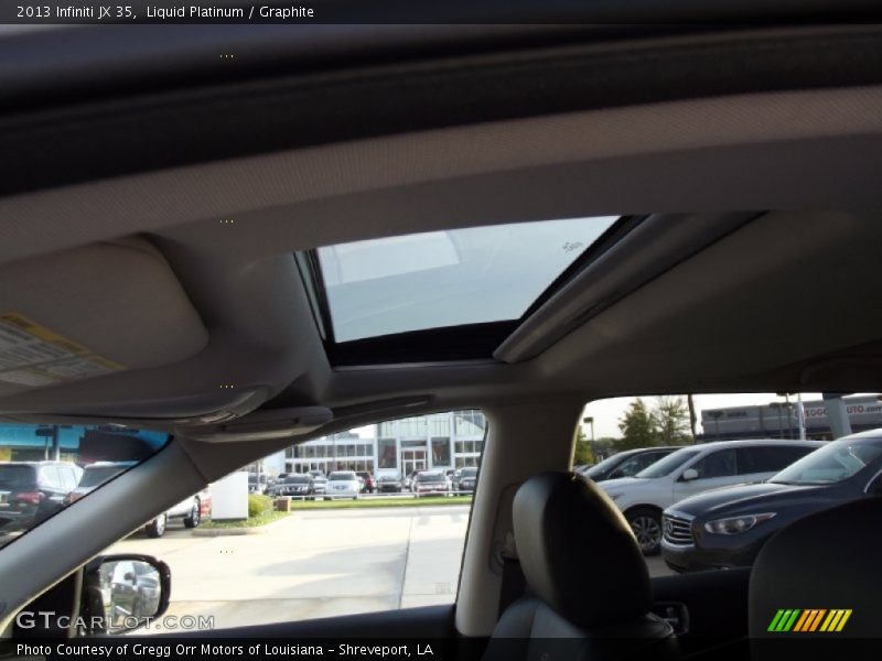 Liquid Platinum / Graphite 2013 Infiniti JX 35