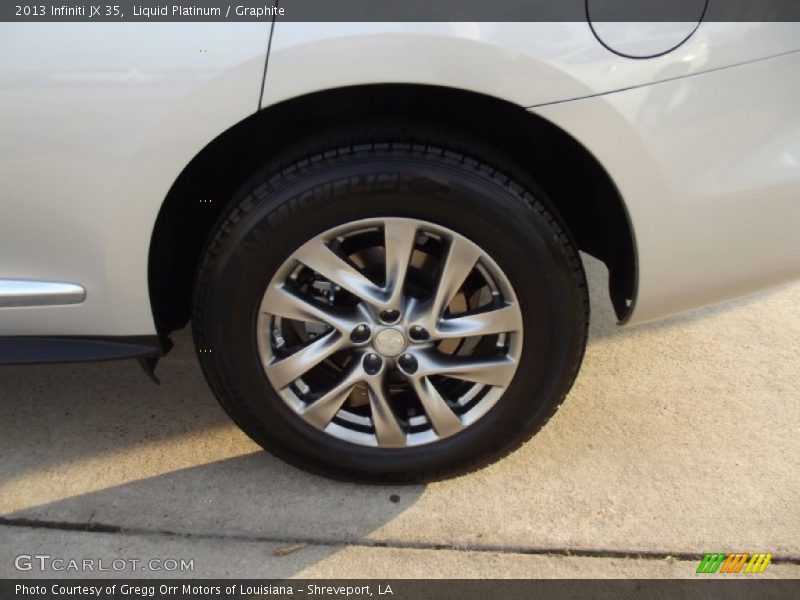 Liquid Platinum / Graphite 2013 Infiniti JX 35