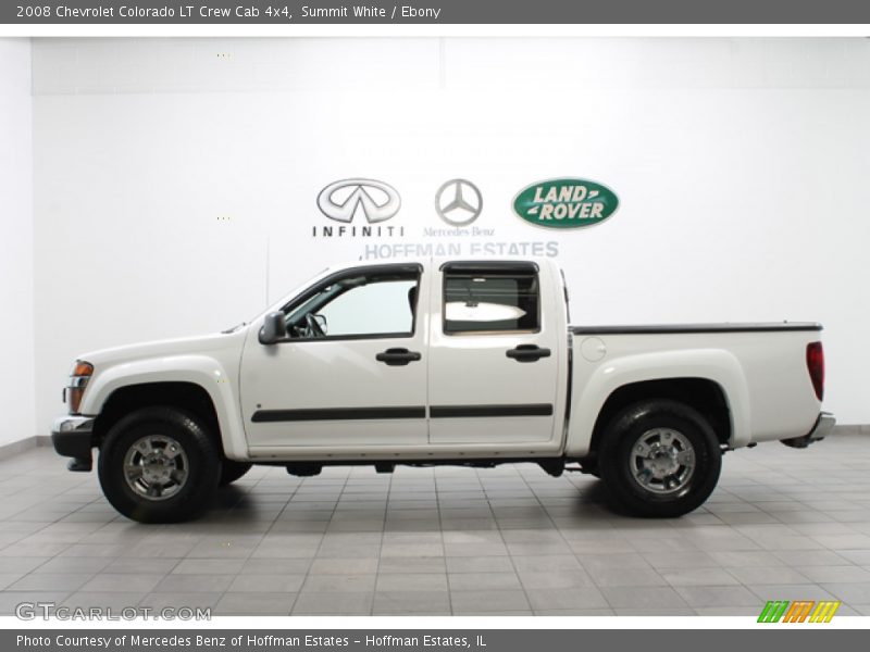 Summit White / Ebony 2008 Chevrolet Colorado LT Crew Cab 4x4