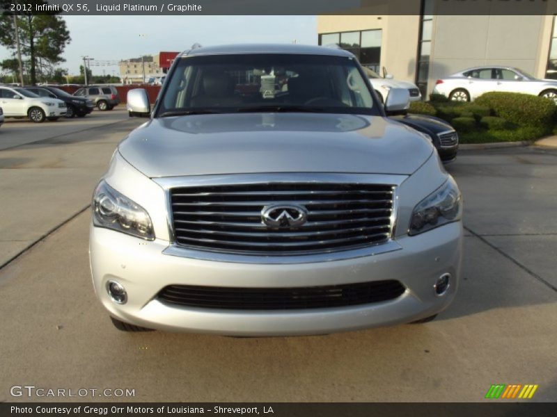 Liquid Platinum / Graphite 2012 Infiniti QX 56