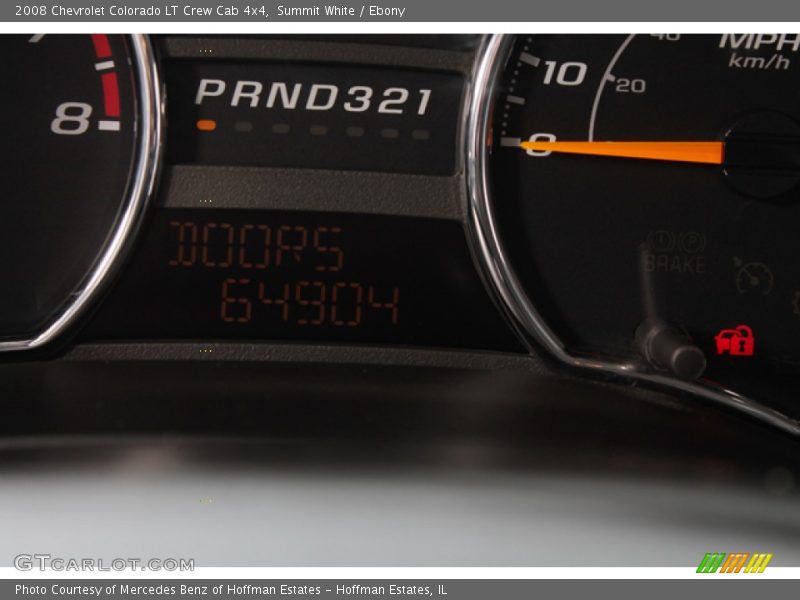 Summit White / Ebony 2008 Chevrolet Colorado LT Crew Cab 4x4