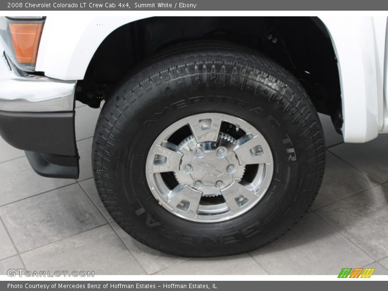 Summit White / Ebony 2008 Chevrolet Colorado LT Crew Cab 4x4