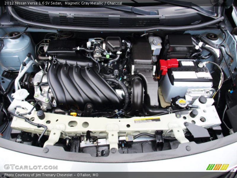  2012 Versa 1.6 SV Sedan Engine - 1.6 Liter DOHC 16-Valve CVTCS 4 Cylinder