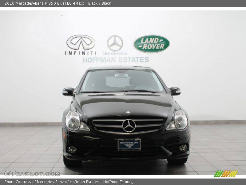 Black / Black 2010 Mercedes-Benz R 350 BlueTEC 4Matic