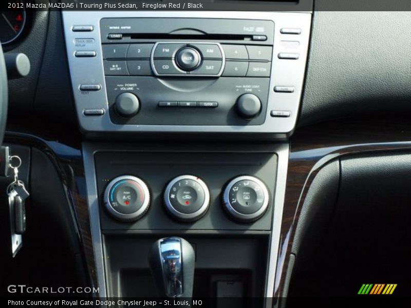 Fireglow Red / Black 2012 Mazda MAZDA6 i Touring Plus Sedan
