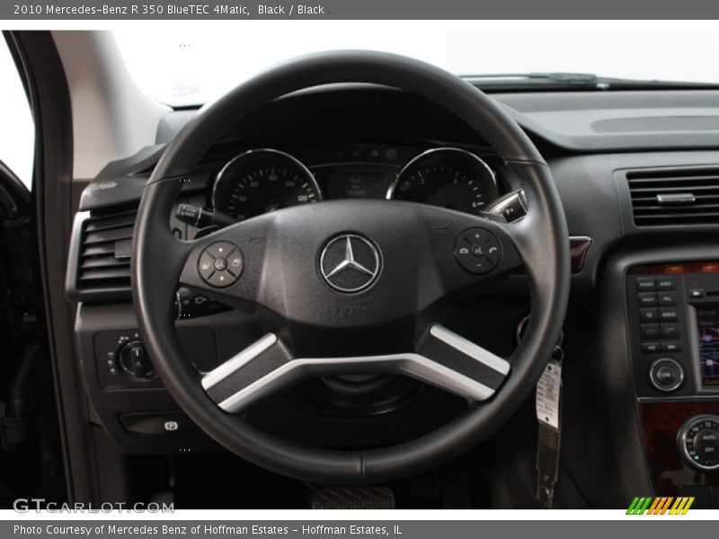 Black / Black 2010 Mercedes-Benz R 350 BlueTEC 4Matic