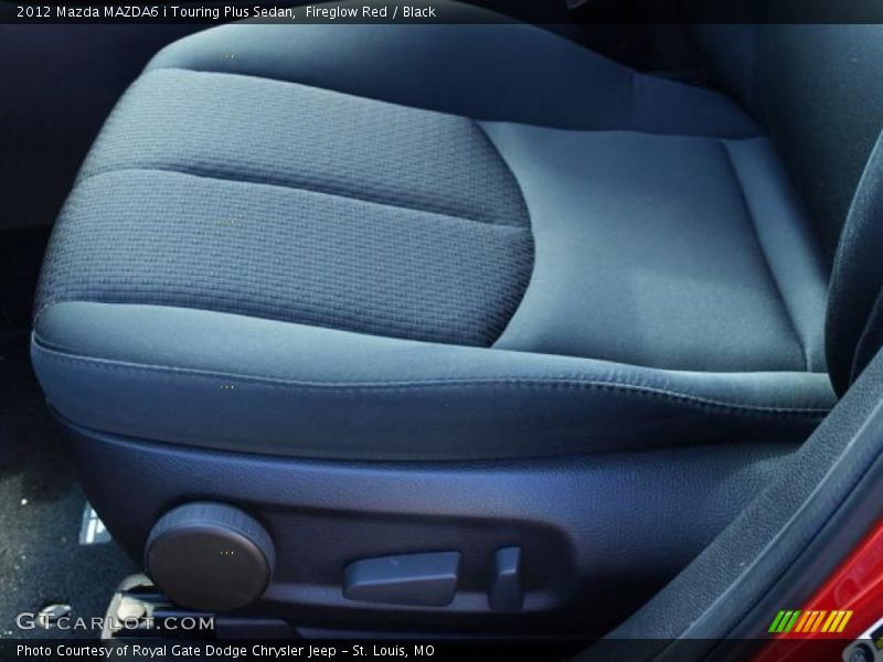 Fireglow Red / Black 2012 Mazda MAZDA6 i Touring Plus Sedan