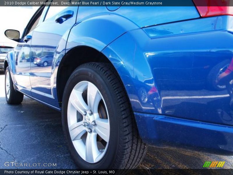 Deep Water Blue Pearl / Dark Slate Gray/Medium Graystone 2010 Dodge Caliber Mainstreet