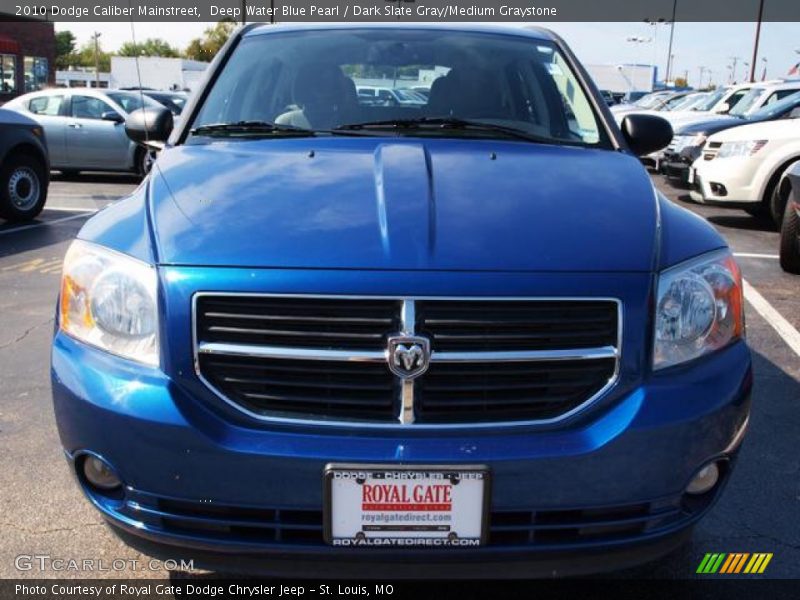 Deep Water Blue Pearl / Dark Slate Gray/Medium Graystone 2010 Dodge Caliber Mainstreet